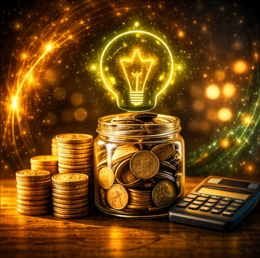 Sparpotenzial visualisiert